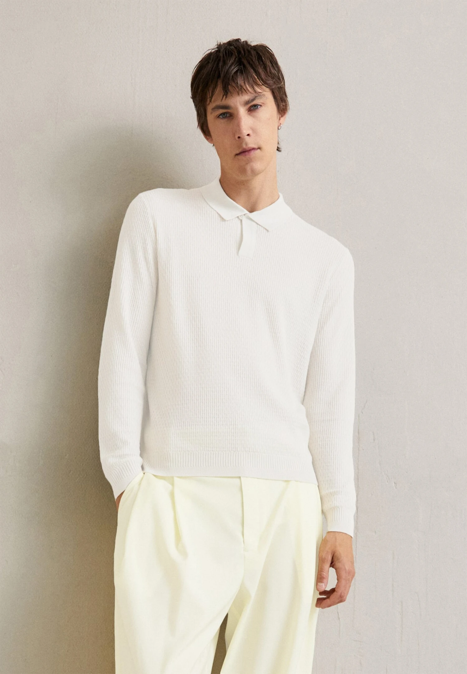 Emporio Armani Jumper - Beige Argent 3 Emporio Armani Jumper - Beige Argent