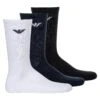 Emporio Armani 3Pack- Socks - Black/Blue/White 2 Emporio Armani 3Pack- Socks - Black/Blue/White -Total Wear Store 6d4ac9b6781347268e0b8136bcf313fe