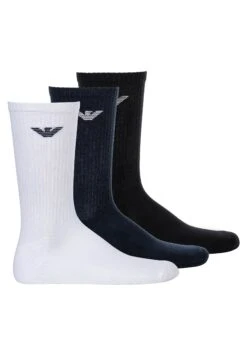 Emporio Armani 3Pack- Socks - Black/Blue/White