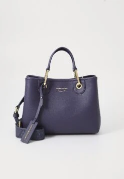 Emporio Armani BAG SETSET - Handbag - Mirtillo/taupe