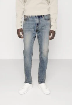 Emporio Armani Straight Leg Jeans - Denim Blu