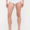 EA7 Emporio Armani BEACHWEAR - Swimming Briefs - White/silver