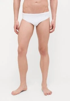 EA7 Emporio Armani BEACHWEAR - Swimming Briefs - White/silver