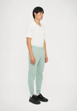 EA7 Emporio Armani TRAIN LOGO SERIES PANTS - Tracksuit Bottoms - Blue Surf -Total Wear Store 6e52327fed5d4bb797caef908389428e