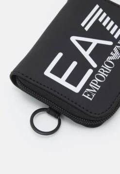 EA7 Emporio Armani Train Zip Around Wallet Unisex - Wallet - Black/White Logo -Total Wear Store 6e83814e65994aea802a3ca4c51da05f