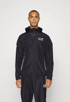 EA7 Emporio Armani Tennis Pro Suit Unlined - Tracksuit - Black -Total Wear Store 6eb66046507e460b871ba258058114dd