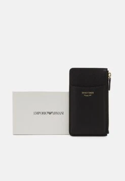 Emporio Armani CARD AND PHONE HOLDER - Wallet - Black 10 Emporio Armani CARD AND PHONE HOLDER - Wallet - Black -Total Wear Store 6ec610c103e949b99d0bc19616bce4af