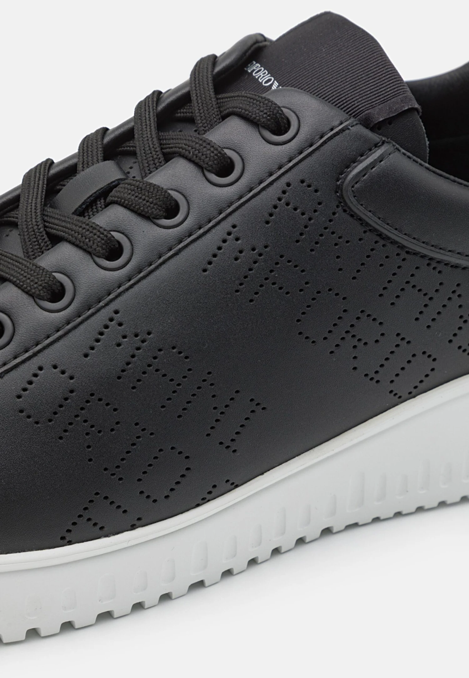 Emporio Armani Icon - Trainers - Black 8 Emporio Armani Icon - Trainers - Black - Image 6