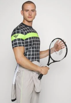 EA7 Emporio Armani Tennis Pro Tee - Print T-Shirt - Black 12 EA7 Emporio Armani Tennis Pro Tee - Print T-Shirt - Black -Total Wear Store 6f1b5318f3524ed783eb63877317f41f