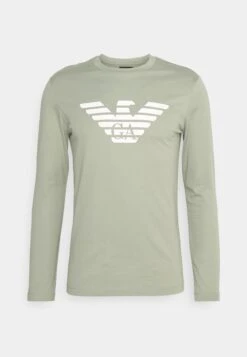 Emporio Armani Long Sleeved Top - Salvia Eagle -Total Wear Store 6f20161d338c40d9b279bb0153f067cd