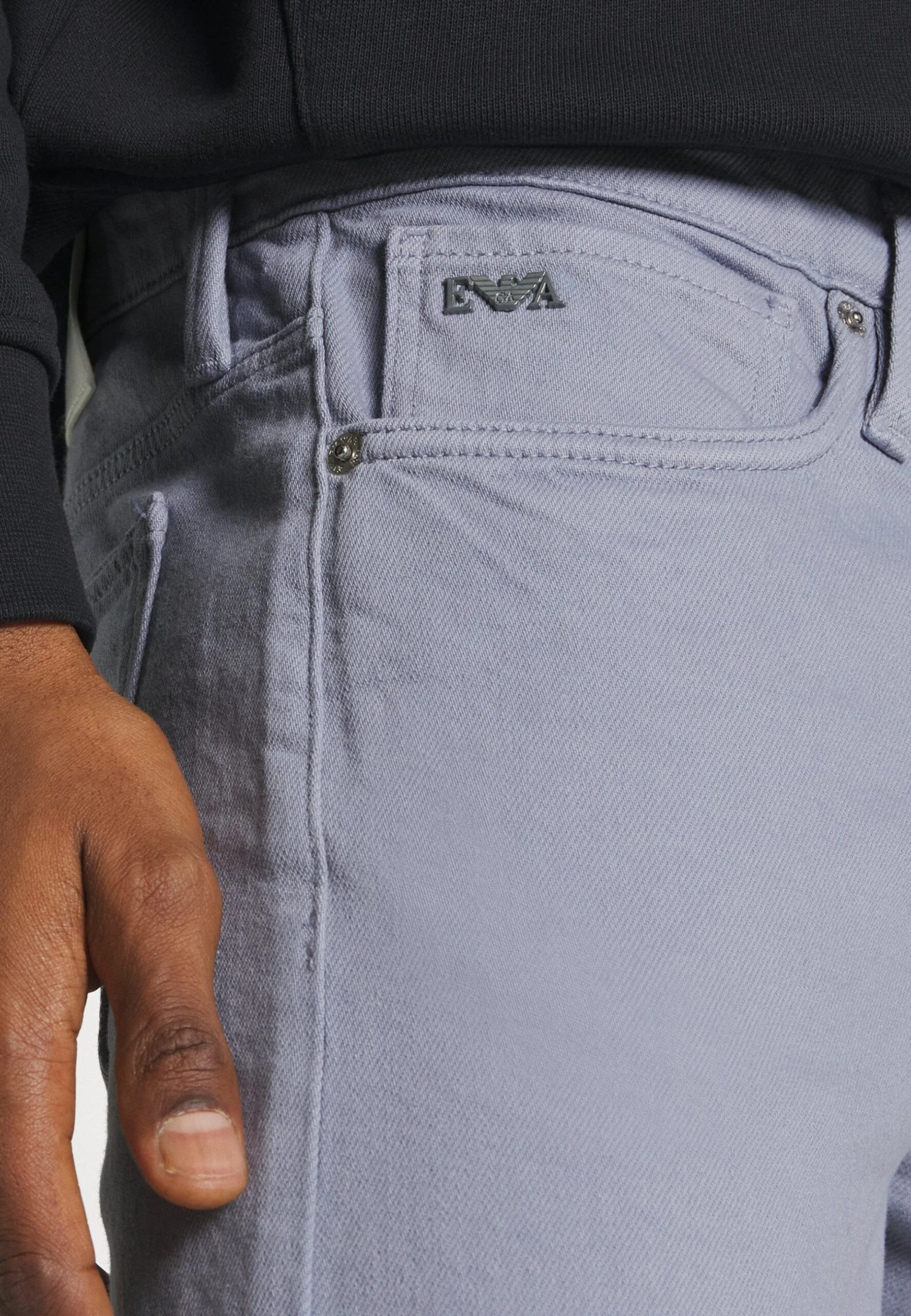 Emporio Armani Pockets Pant - Slim Fit Jeans - New Light Blue 7 Emporio Armani Pockets Pant - Slim Fit Jeans - New Light Blue - Image 5