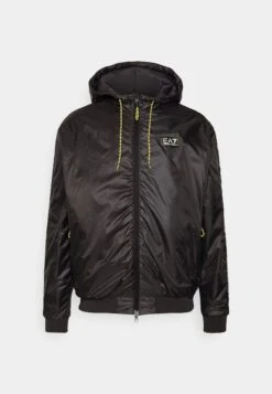 EA7 Emporio Armani Bomber Jacket - Summer Jacket - Black -Total Wear Store 6fe48da51a9b402aa296a55f693c766c