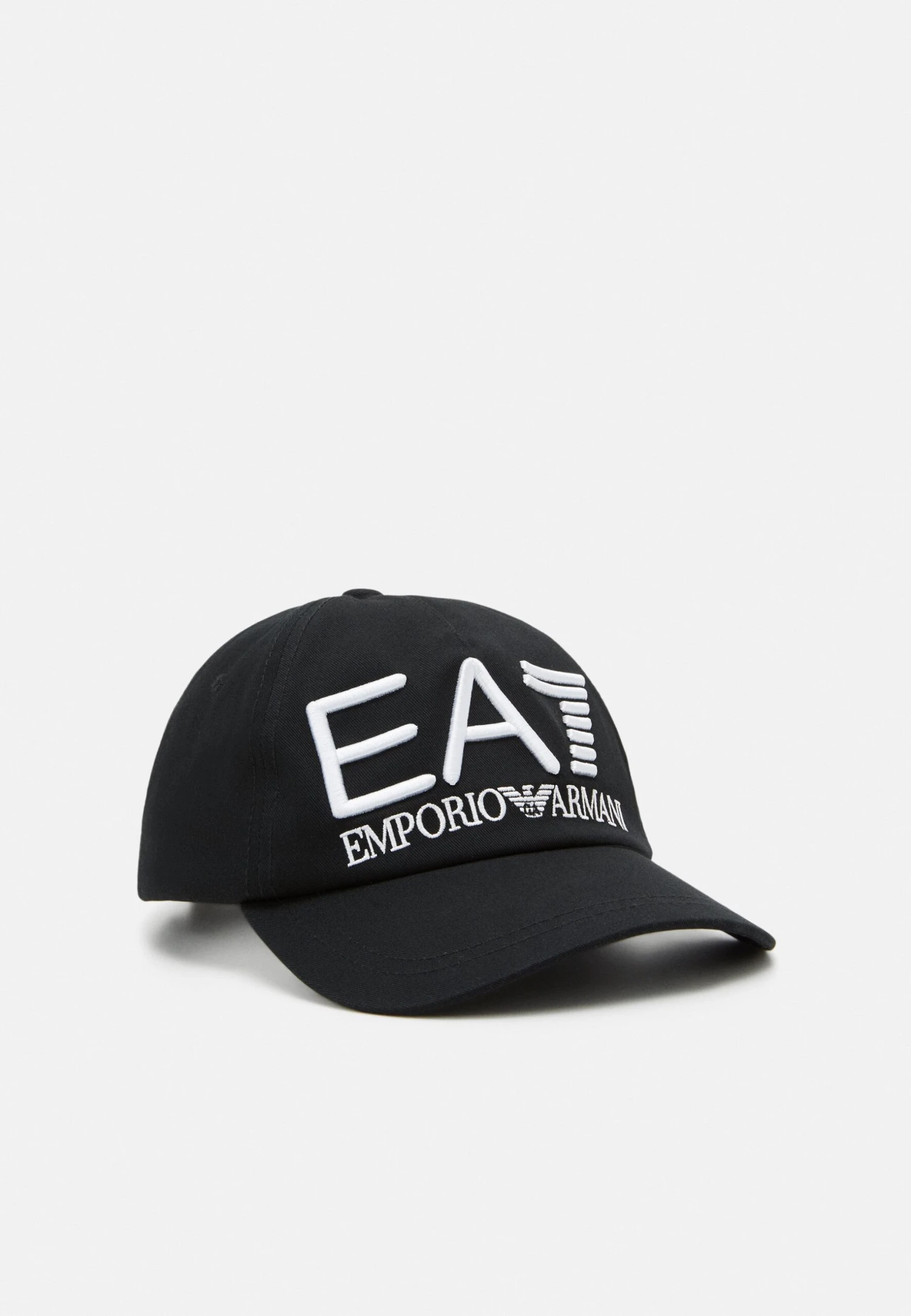 EA7 Emporio Armani Train Logo Series Embroidery Unisex - Cap - Black/White 3 EA7 Emporio Armani Train Logo Series Embroidery Unisex - Cap - Black/White