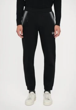 EA7 Emporio Armani Tracksuit Bottoms - Black Beauty