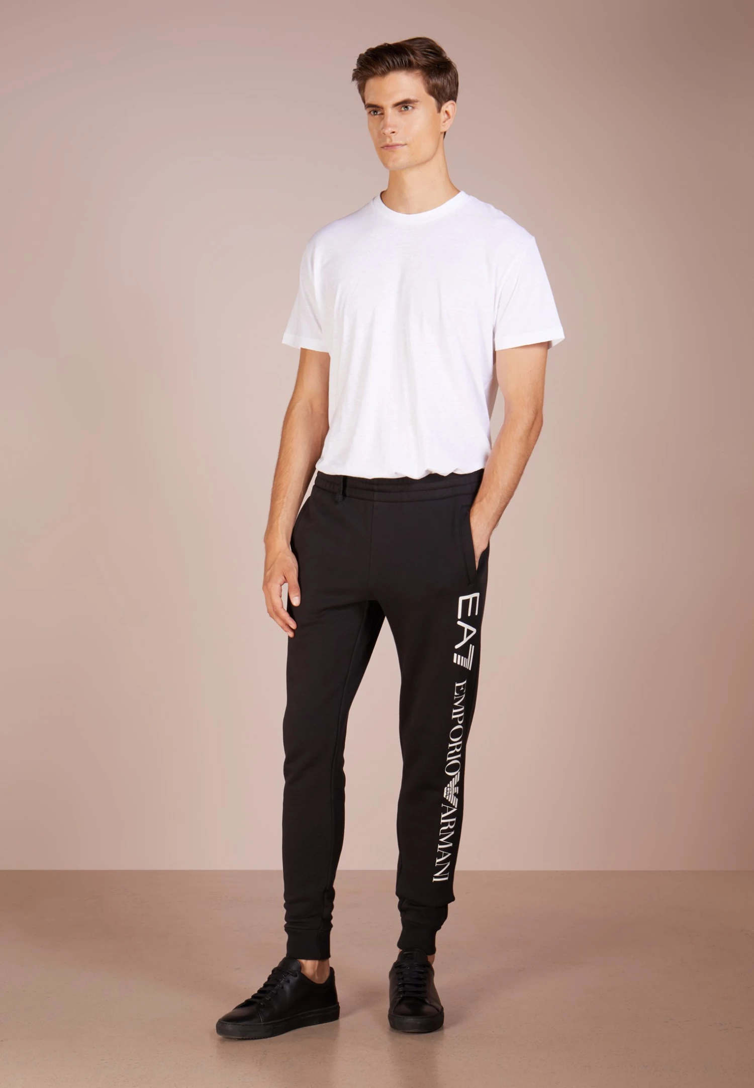 EA7 Emporio Armani Trouser - Tracksuit Bottoms - Black 4 EA7 Emporio Armani Trouser - Tracksuit Bottoms - Black - Image 2