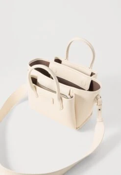 Emporio Armani Handbag - Bianco/taupe -Total Wear Store 70bae40722d64aba9bab3e9222271e1b