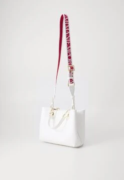 Emporio Armani Handbag - White/brown -Total Wear Store 70bebf167618421bbde489aefc38a4fa