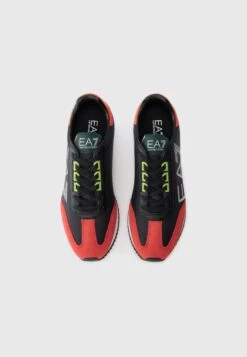 EA7 Emporio Armani UNISEX - Trainers - Black/surf The Web/macaw Green/molten Lava/ponderosa Pine/silver-coloured -Total Wear Store 70d274b235e94f25a8f92c06e8590ec4