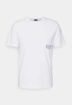EA7 Emporio Armani Print T-Shirt - Bianco -Total Wear Store 70dcc90115dd47f298caf86a479fd83f