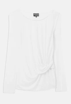 Emporio Armani Long Sleeved Top - Putty -Total Wear Store 71801b301fd04d5aa1143d496d80670f 1