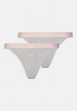 Emporio Armani Thong 2 Pack - Thong - Light Grey Melange 10 Emporio Armani Thong 2 Pack - Thong - Light Grey Melange -Total Wear Store 719b342ed649434193b4732eeb3e76e2