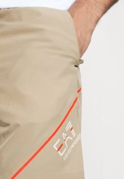 EA7 Emporio Armani Tennis Pro - Sports Shorts - Oxford Tan -Total Wear Store 7212bdb8343c4e1fb8da931e42dc9814