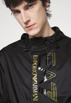 EA7 Emporio Armani Windbreaker - Black -Total Wear Store 722cd90b156e4dd48a8a0264d65a72df