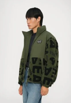 EA7 Emporio Armani MOUNTAIN JACKET LOGO - Winter Jacket - Beetle -Total Wear Store 723db84736244ae99aab30d0b0651e06