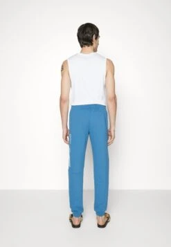 EA7 Emporio Armani Trouser - Tracksuit Bottoms - Blue -Total Wear Store 72a4aeaf34574a7598cdc34003a8399c