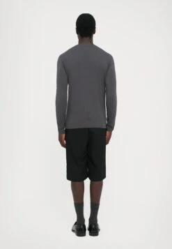 EA7 Emporio Armani TRAIN CORE TEE - Long Sleeved Top - Asphalt -Total Wear Store 7311aa11a6094e9593eaf417727eae3d