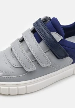 Emporio Armani Unisex - Trainers - Grey/Blu -Total Wear Store 73424e728c2b4840b454b4a638bce847