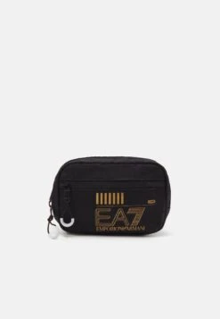 EA7 Emporio Armani Train Core Pouch Bag Small Unisex - Bum Bag - Black/Gold