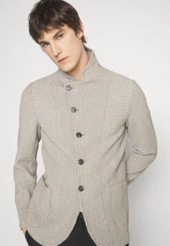 Emporio Armani Blazer Jacket - Grigio Topo -Total Wear Store 740a4bfa48d742d8926fc8c145837c8a