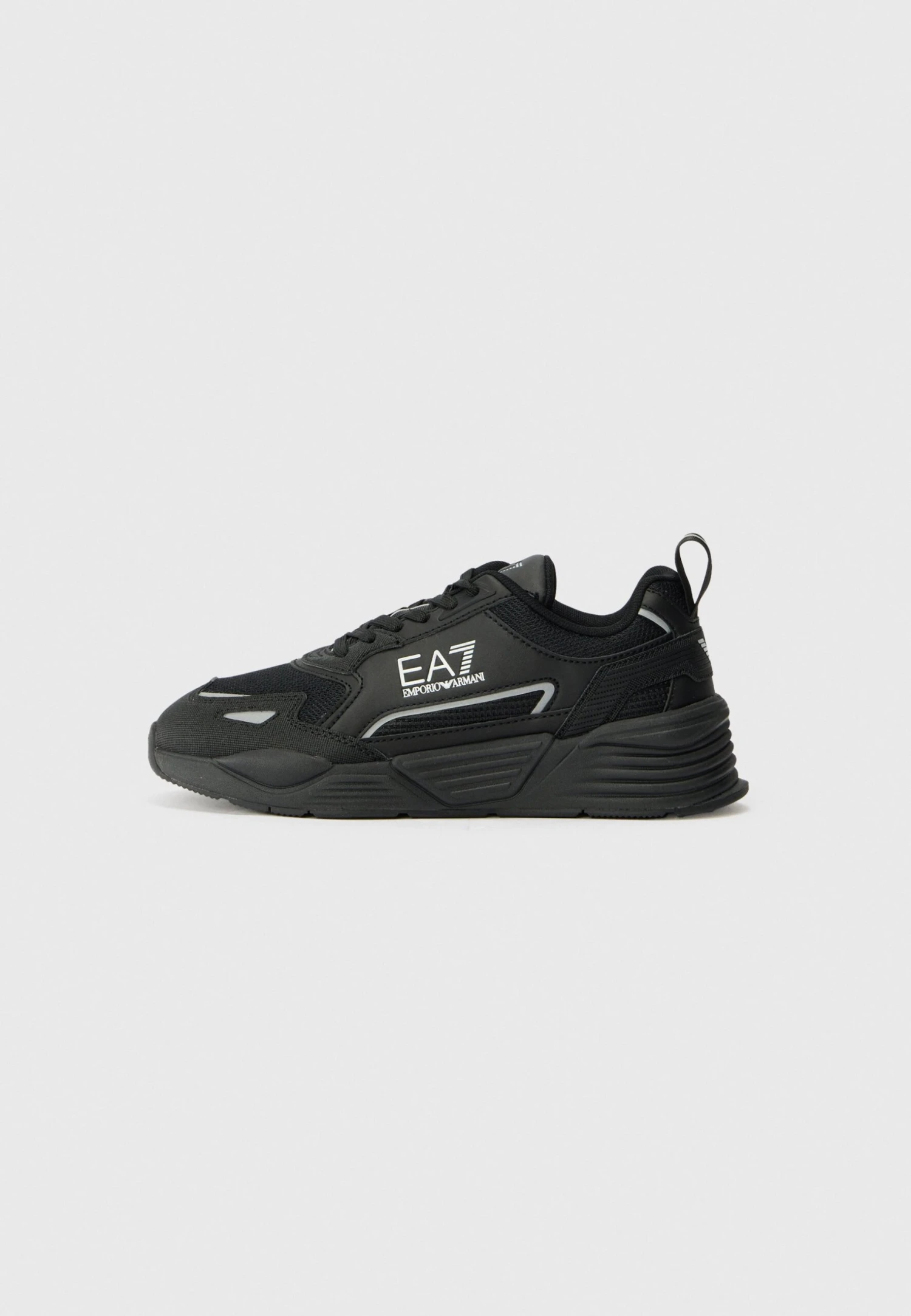 EA7 Emporio Armani ACE RUNNER UNISEX - Trainers - Black/cedar/silver-coloured 9 EA7 Emporio Armani ACE RUNNER UNISEX - Trainers - Black/cedar/silver-coloured - Image 7