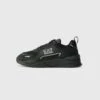 EA7 Emporio Armani ACE RUNNER UNISEX - Trainers - Triple Black/silver-coloured -Total Wear Store 74598144270b4f71bc3a68a993334061