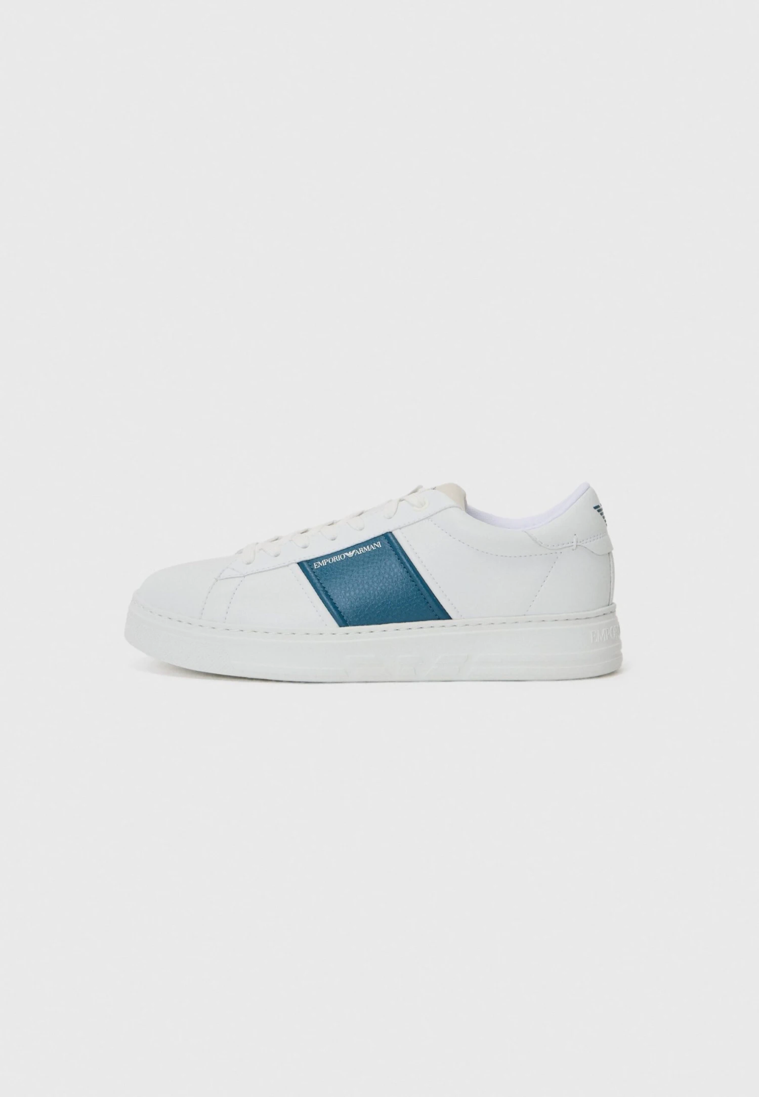 Emporio Armani Trainers - White/ottanio 3 Emporio Armani Trainers - White/ottanio
