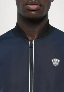 EA7 Emporio Armani TRAIN PREMIUM JACKET - Light Jacket - Blue -Total Wear Store 74d9a059ff8e4f1fa7251fc39ece674c