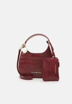 Emporio Armani Holly Bag Size S Womans Mini Bag Set - Handbag - Vinaccia - Grape Marc