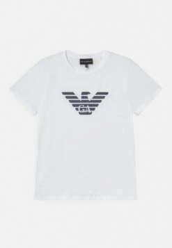 Emporio Armani Print T-Shirt - Bianco