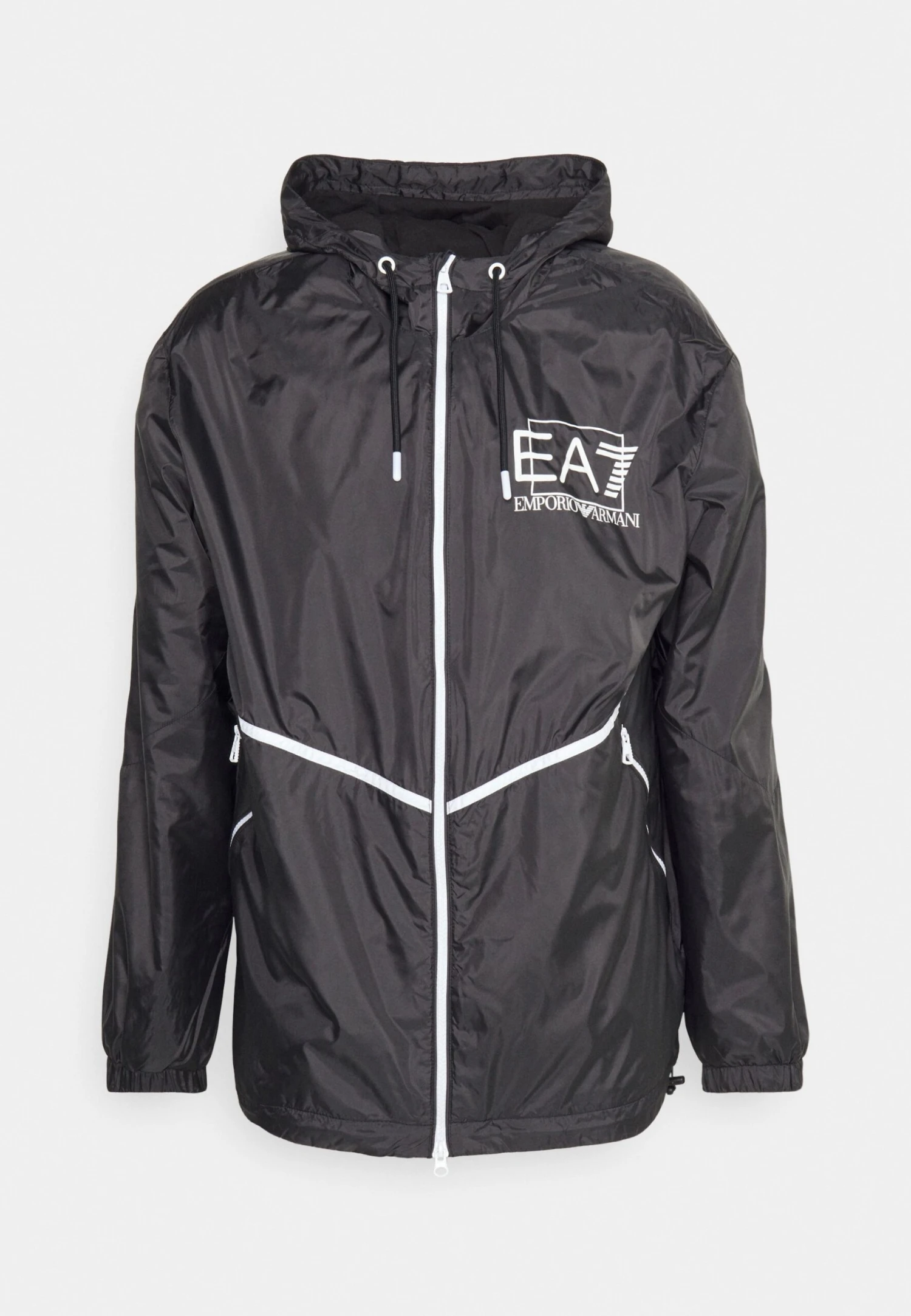 EA7 Emporio Armani Jacket - Summer Jacket - Black 6 EA7 Emporio Armani Jacket - Summer Jacket - Black - Image 4