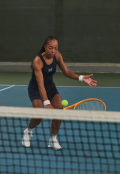 EA7 Emporio Armani TENNIS PRO CLASSIC SKIRT - Sports Skirt - Total Eclipse -Total Wear Store 756e4c7ecbfc4ba5975b8b48f5203757