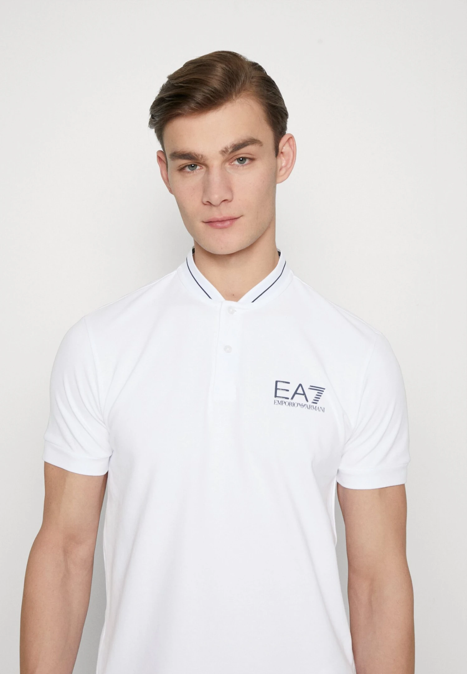 EA7 Emporio Armani Tennis Club Serafino - Polo Shirt - White 6 EA7 Emporio Armani Tennis Club Serafino - Polo Shirt - White - Image 4