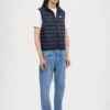 EA7 Emporio Armani TRAIN CORE LIGHT VEST - Waistcoat - Armani Blue -Total Wear Store 761c3cc918f3456d80378879084a1375