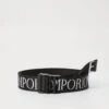 EA7 Emporio Armani TRAIN ALLOVER BELT UNISEX - Belt - Black/white -Total Wear Store 76465792e78d4bf0beae29b437c51cb3