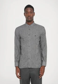 Emporio Armani SHIRT - Shirt - Navy Blue/off White