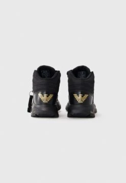 EA7 Emporio Armani ICE ALTURA UNISEX - High-top Trainers - Full Black/gold-coloured -Total Wear Store 769cf4561df44cf89f56894cf219554b