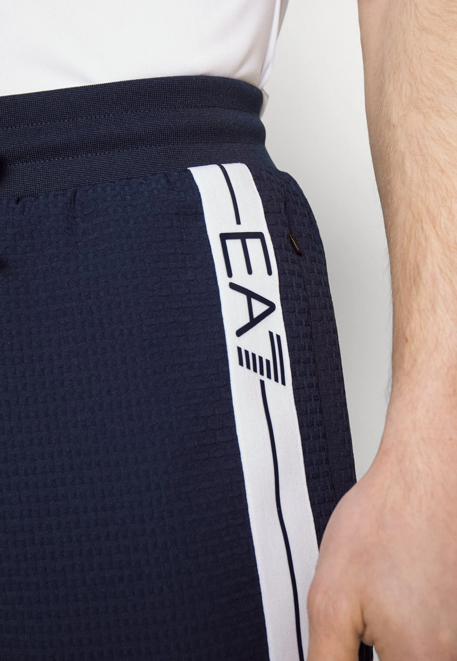 EA7 Emporio Armani Tennis Club Shorts- Sports Shorts - Navy Blue 7 EA7 Emporio Armani Tennis Club Shorts- Sports Shorts - Navy Blue - Image 5