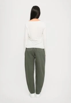 Emporio Armani Long Sleeved Top - Putty -Total Wear Store 76f9df7fed8d4032adc2b4d89cd04580