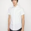 Emporio Armani Shirt - Bianco Ottico -Total Wear Store 770ae3f90ad74459baf7ad1ee487ef3f