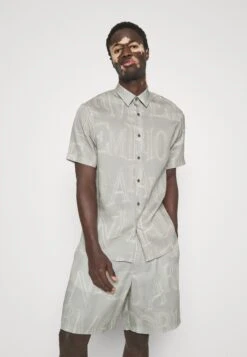 Emporio Armani Bermuda - Tracksuit Bottoms - Grigio -Total Wear Store 772077459b0d4f6b911c299d3c468d12